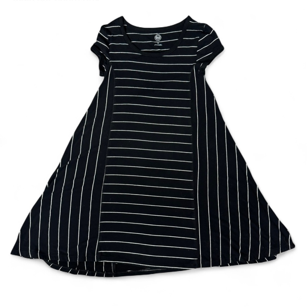 Authentic American Heritage Striped T-Shirt Dress, Size XS
